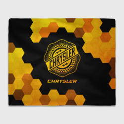 Плед 3D Chrysler - gold gradient