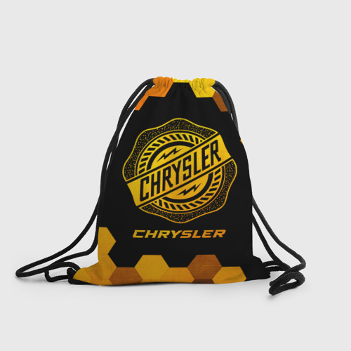 Рюкзак-мешок 3D Chrysler - gold gradient