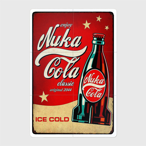 Магнитный плакат 2Х3 Fallout - nuka cola poster 