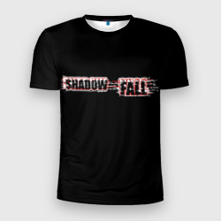 Мужская футболка 3D Slim Красный shadowfall