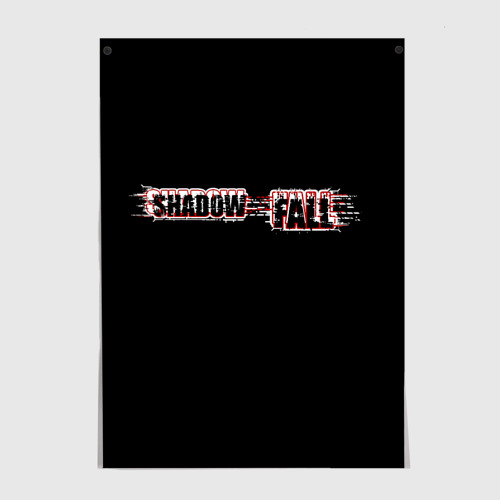 Постер Красный shadowfall