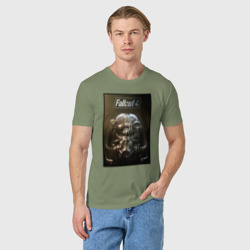 Мужская футболка хлопок Fallout armour poster   - фото 2