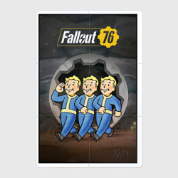 Магнитный плакат 2Х3 Fallaut - vault boys