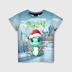 Детская футболка 3D Год дракона    2024