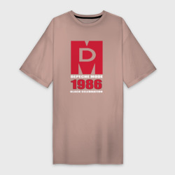 Платье-футболка хлопок Depeche Mode - Black Celebration album merch