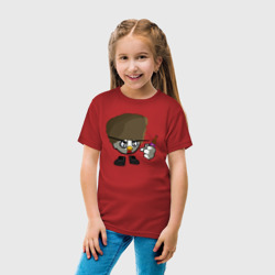 Детская футболка хлопок Нефарио Chicken Gun - фото 2