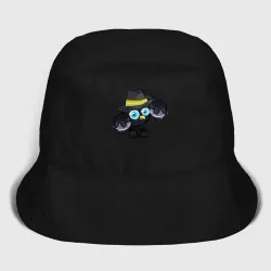 Женская панама хлопок Чёрный Гусь Chicken Gun