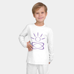 Детская пижама с лонгсливом хлопок Символ медитации - фото 2