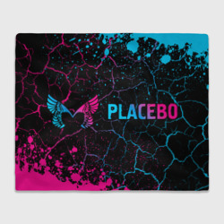 Плед 3D Placebo - neon gradient по-горизонтали