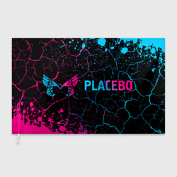 Флаг 3D Placebo - neon gradient по-горизонтали