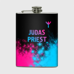 Фляга Judas Priest - neon gradient посередине