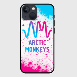 Чехол для iPhone 13 mini Arctic Monkeys neon gradient style