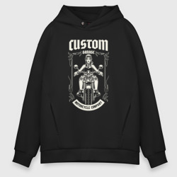 Мужское худи Oversize хлопок Garage custom