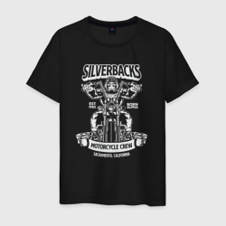 Мужская футболка хлопок Silverbacks