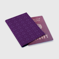 Обложка для паспорта матовая кожа Концентрация мыслей - фото 2