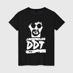 Женская футболка хлопок DDT - Юрий Шевчук