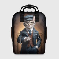 Женский рюкзак 3D Кот в стиле Томаса Шелби - Острые козырьки