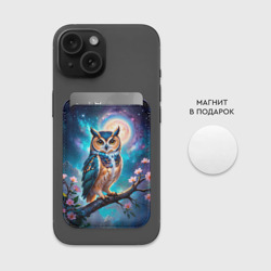 Картхолдер Magsafe магнитный Мистическая сова тотем совы - фото 2