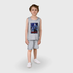 Детская пижама с шортами хлопок T2 - Arnold - фото 2