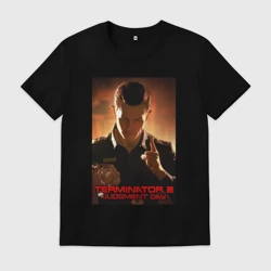 Мужская футболка хлопок T2 - Liquid metal 