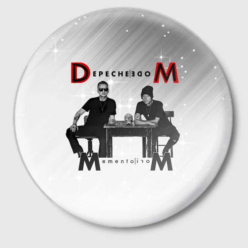 Значок Depeche Mode - Mememto Mori Dave and Martin
