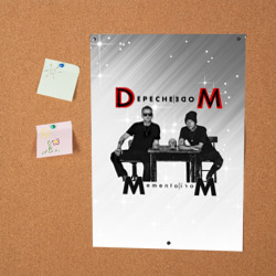Постер Depeche Mode - Mememto Mori Dave and Martin - фото 2