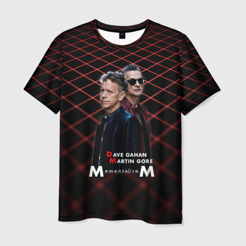 Мужская футболка 3D Depeche Mode - Dave Martin memento mori tour, цвет 3D печать