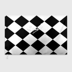 Флаг 3D Алиса шахматная клетка