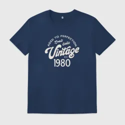 Мужская футболка хлопок 1980 год - выдержанный до совершенства
