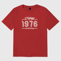 Мужская футболка хлопок Oversize Лимитированный выпуск 1976