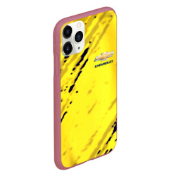 Чехол для iPhone 11 Pro матовый Chevrolet stripes  - фото 2