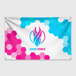 Флаг-баннер Dead Space neon gradient style