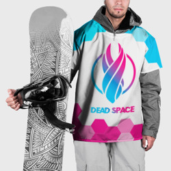 Накидка на куртку 3D Dead Space neon gradient style