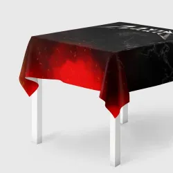 Скатерть 3D Максим в стиле Металлика - огонь и искры 