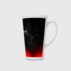 Кружка Латте Максим в стиле Металлика - огонь и искры  - фото 2