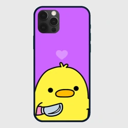 Чехол для iPhone 12 Pro Опасный утенок