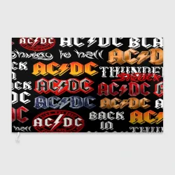 Флаг 3D AC DC band rock steel