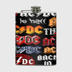 Фляга AC DC band rock steel