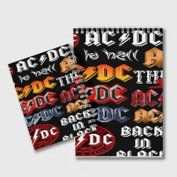 Блокнот AC DC band rock steel - фото 2