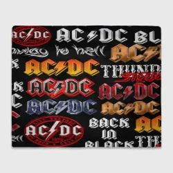 Плед 3D AC DC band rock steel