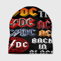 Шапка 3D AC DC band rock steel