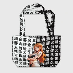 Пляжная сумка 3D Нами в лифчике 