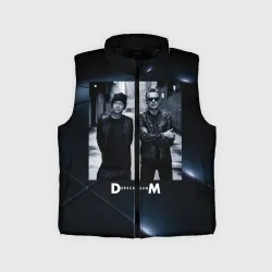 Детский жилет утепленный 3D Depeche Mode - Мартин и Дэйв