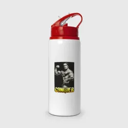 Бутылка для воды с трубочкой Arnold - mister olimpia 