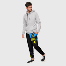 Мужские брюки 3D PUBG sport geometry - фото 2