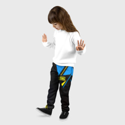 Детские брюки 3D PUBG sport geometry - фото 2