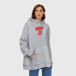 Худи SuperOversize хлопок Goat 23 - фото 2