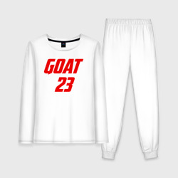 Женская пижама с лонгсливом хлопок Goat 23