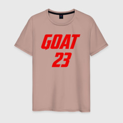 Goat 23 – Мужская футболка хлопок с принтом купить со скидкой в -20%