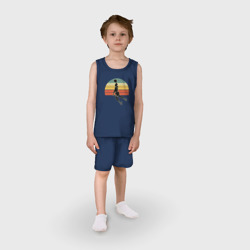 Детская пижама с шортами хлопок Jordan dunk - фото 2